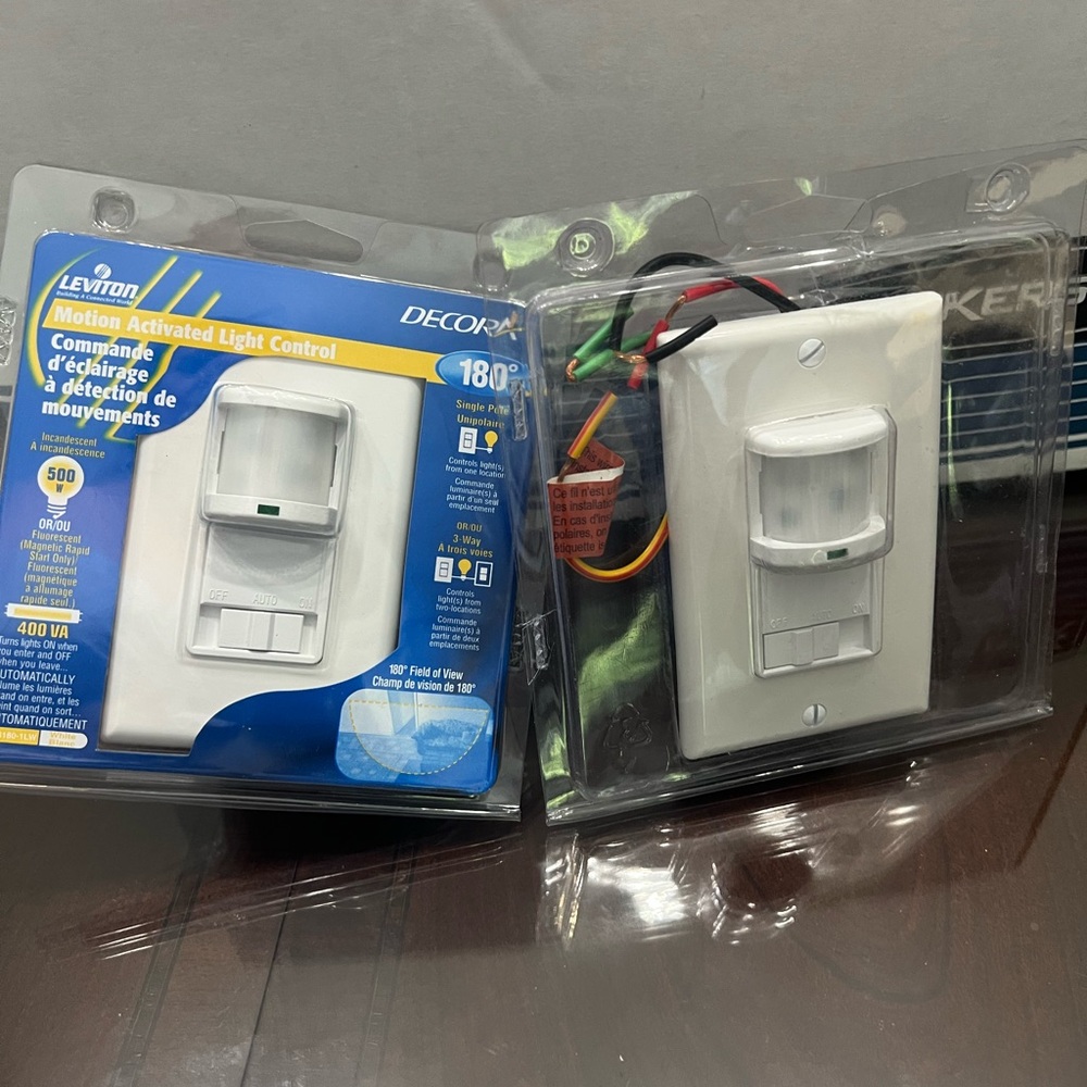 Leviton Motion Activated Light Control